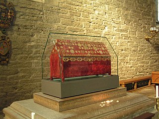 Birgittaskrinet med heliga Birgittas reliker (enligt legenden).