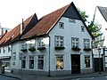 Half-timbered gable house