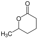 Strukturformel von Hexano-1,5-lacton