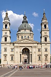 A Szent István Bazilika a magyar fővárosban