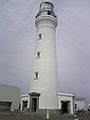 This photo presents main-building of Inubosaki Lighthouse.