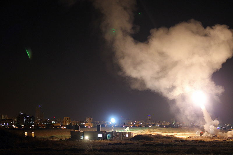 File:Iron Dome in Operation Protective Edge.jpg