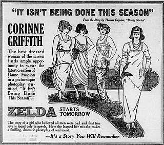 <i>It Isnt Being Done This Season</i> 1921 film