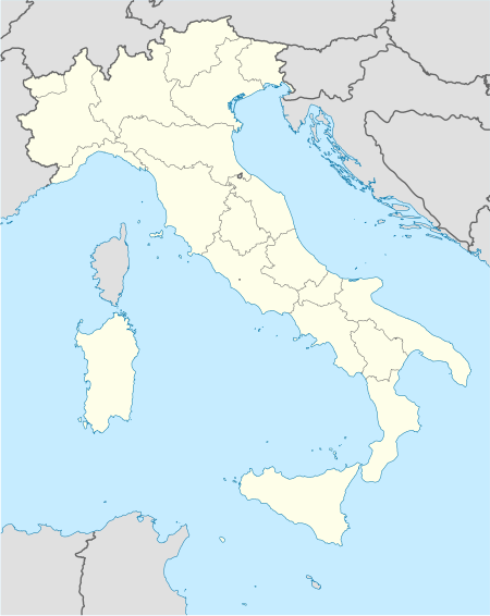 Carte de localisation : Italie