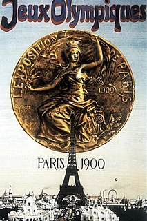 1900 Summer Olympics Games of the II Olympiad, celebrated in Paris (France) in 1900