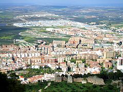 Vista de la zona norte de la ciudad.