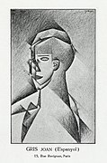 Juan Gris, Exposició d'Art Cubista, Galeries Dalmau, Barcelona, 1912 (catalogue page)