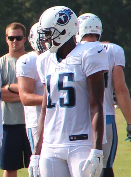 Hunter with the Tennessee Titans in 2014
