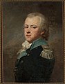 Józef Pitschmann - Portrait of Jan Krasicki, Rogala coat of arms (ca. 1764–1831) in a dark blue uniform jacket of the 14th Potocki Infantry Regiment - MP 2916 MNW - National Museum in Warsaw.jpg