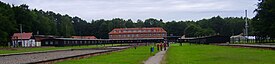 Nazi German Stutthof Concentration Camp, near Danzig (present-day Gdansk), Poland, where Holocaust survivor Ingrid Pitt and her family were detained for three years, and later escaped. It is now a memorial museum.