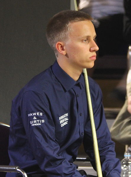 Filipiak at the 2015 Paul Hunter Classic