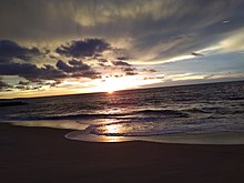 Sunset at Kalpitiya beach Kalpitiya Beach Sunset.jpg