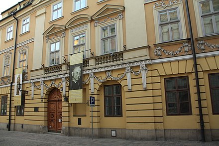 19 Kanonicza Street in Kraków, Poland, where John Paul II lived as a priest and bishop (now an Archdiocese Museum)