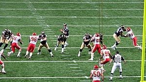 A Chiefs-Rams game in St. Louis during the 2006 season Kansas City Chiefs at St. Louis Rams 2006.jpg