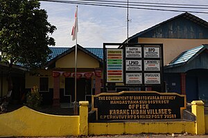 Kantor kepala desa Karang Indah