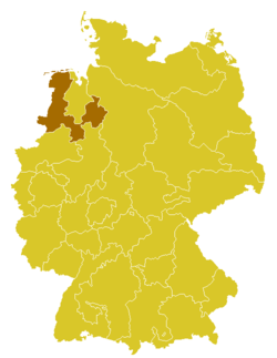 osnabrück térkép Osnabrücki egyházmegye – Wikipédia