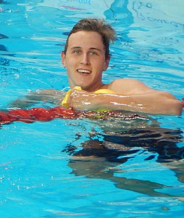 Cameron McEvoy Australian swimmer