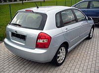2008 Kia Cerato hatchback (Europe)