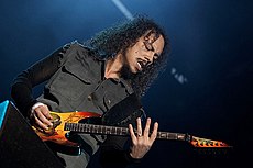gitarista v kapele Metallica