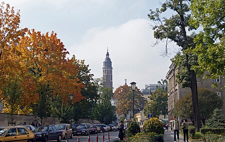 Kopernika street (west side),Krakow,Poland