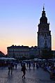 Old Town Hall Tower Sun Setting