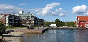 Strandpromenaden har sitt løp fra Gravaneparken ved Vestre Strandgate