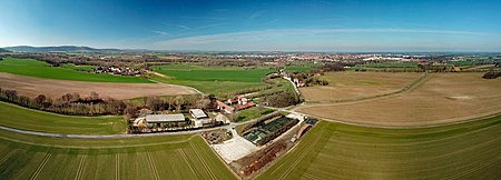 Kubschütz Jeßnitz Aerial Pan