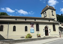 The church in Saint-Rambert-en-Bugey