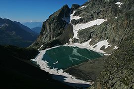 Le lac de l'Eychauda