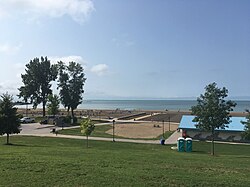 Lac Érié et parc Seacliff