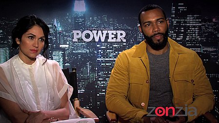 Lela Loren and Omari Hardwick on BTVR.jpg