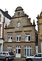 Half-timbered house from the baroque period with neo-renaissance gable from 1887