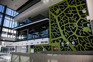 صورة لمبنى المكتبة الجديد لجامعة تالين للتكنولوجيا