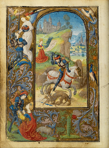 ไฟล์:Lieven_van_Lathem_(Flemish_-_Saint_George_and_the_Dragon_-_Google_Art_Project.jpg