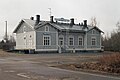 The railway station of Liminka in Finland