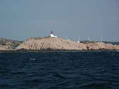 Lighthous at Lindesnes, Norway's southernmost point