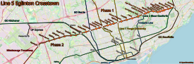 Line 5 Eglinton Crosstown Route.svg