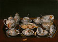 طبیعت بی‌جان سرویس چای‌خوری حدوداً بین ۱۷۸۱ تا ۱۷۸۳ م. مرکز گتی