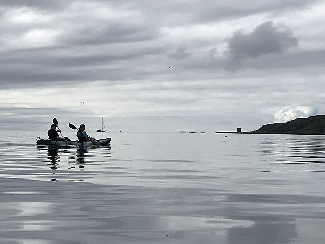 Kayaking in the Firth of Clyde off Little Cumbrae