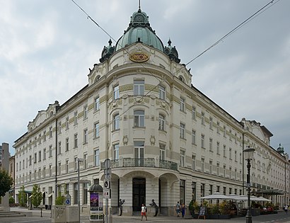 How to get to Grand Hotel Union Ljubljana with public transit - About the place