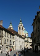 Ljubljana: Geografski položaj, Historija, Arhitektura