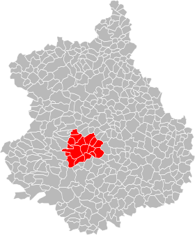 Localisation de Communauté de communesdu Pays de Combray