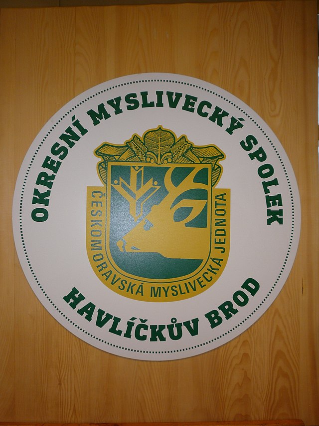 Logo ČMMJ, Okresní myslivecká společnost Havlíčkův Brod