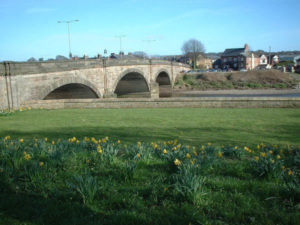 The bridge at Walton-le-Dale