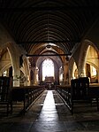 Vaisseau principal de l'église Saint-Patern.