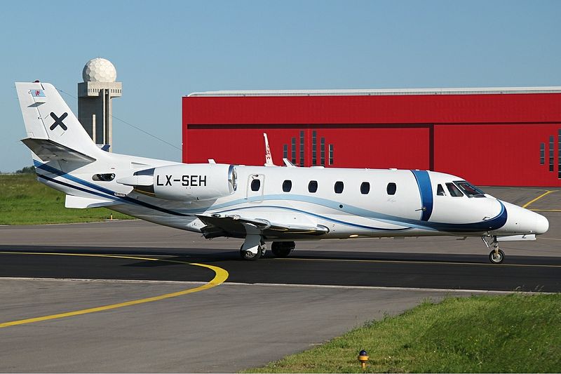 File:Luxaviation Cessna 560XLS Citation XLS Bakema.jpg