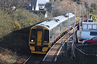 <span class="mw-page-title-main">Lympstone Village railway station</span> Railway station in the Devon, England