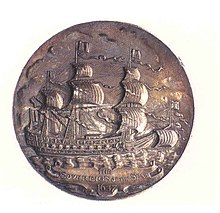 Medal on Sovereign of the Seas Medaille The Sovereign of the Seas.jpg