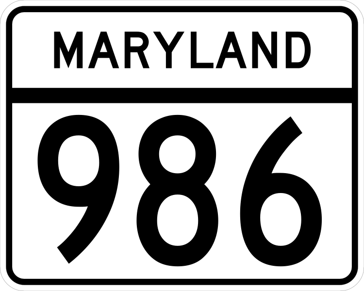 File:MD Route 986.svg