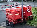 U.K. mail trolleys